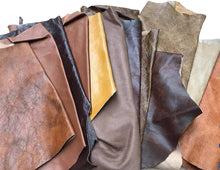 Cargar imagen en el visor de la galería, 1KG Brown Leather OFFCUTS FIRE Retardant Contract Grade Upholstery, Arts, Crafts, scrapbooking