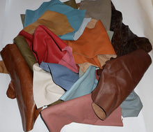 Cargar imagen en el visor de la galería, 1kg High-Quality Fire-Retardant Large Leather Off Cuts