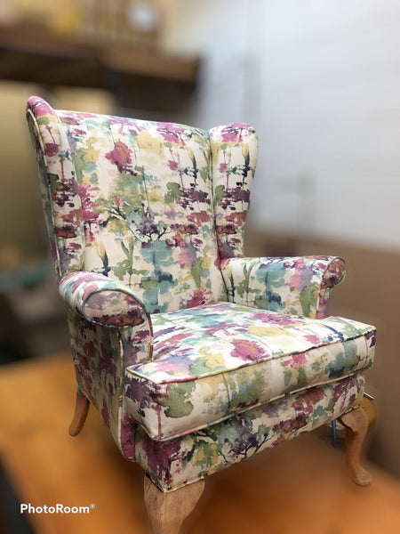 Reupholstered Armchair