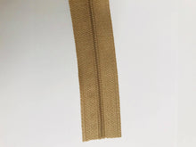 Cargar imagen en el visor de la galería, Our quality continuous beige zip is Ideal for all of your upholstery and sewing needs.    No 3 standard zip is ideal for scatters &amp; Cushion covers.    
