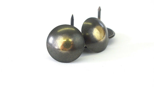 Pack of 10 traditional 19mm domed upholstery nail in a Bronze Renaissance finish.