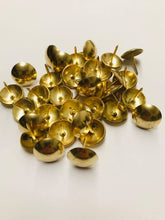 Carica l&#39;immagine nel visualizzatore di Gallery, 19mm BRASS / GOLD Loose Decorative Studs
